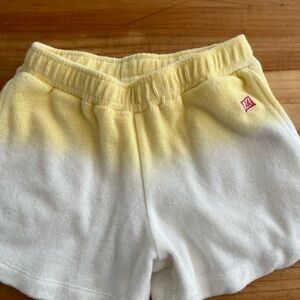 Munster Yellow and White Kids Shorts